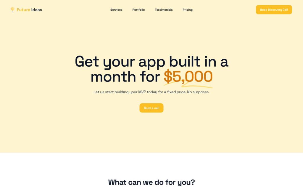 The futureideas.dev website