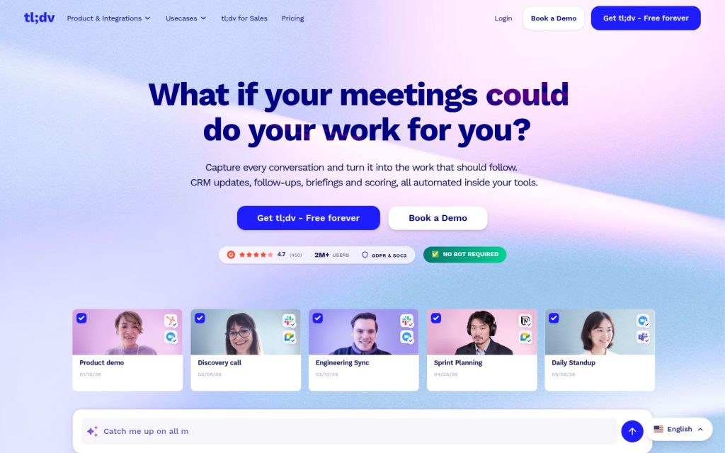 The tldv.io website
