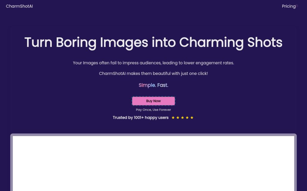 The charmshotai.com website
