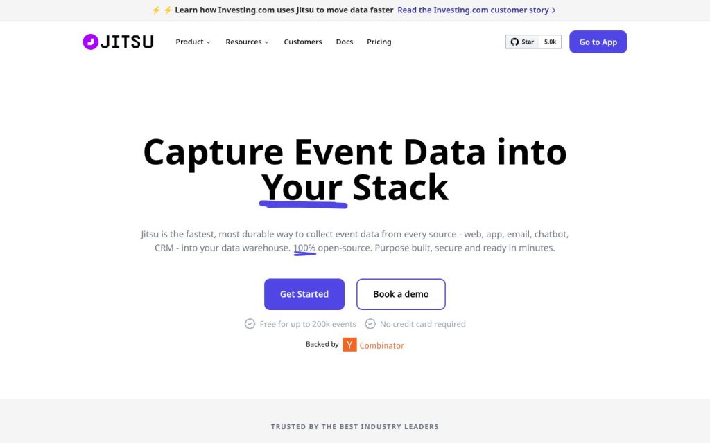 The jitsu.com website
