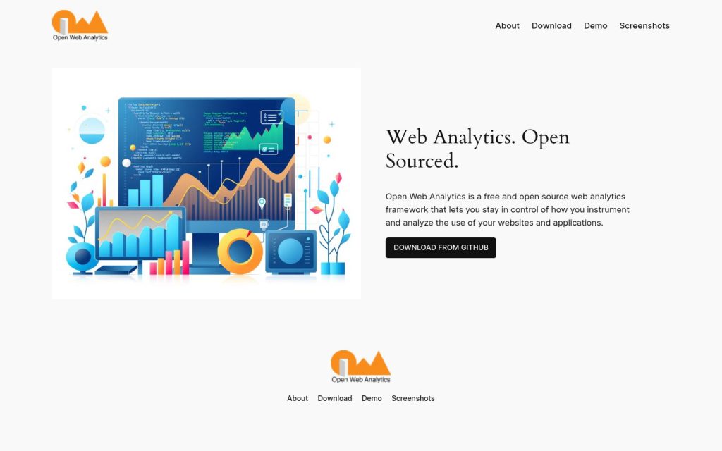 The openwebanalytics.com website