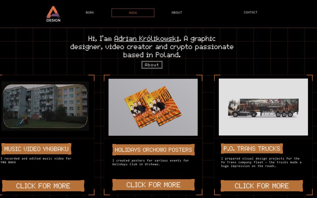 The adesignhub.com website