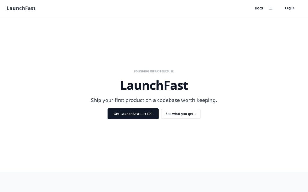 The launchfast.pro website