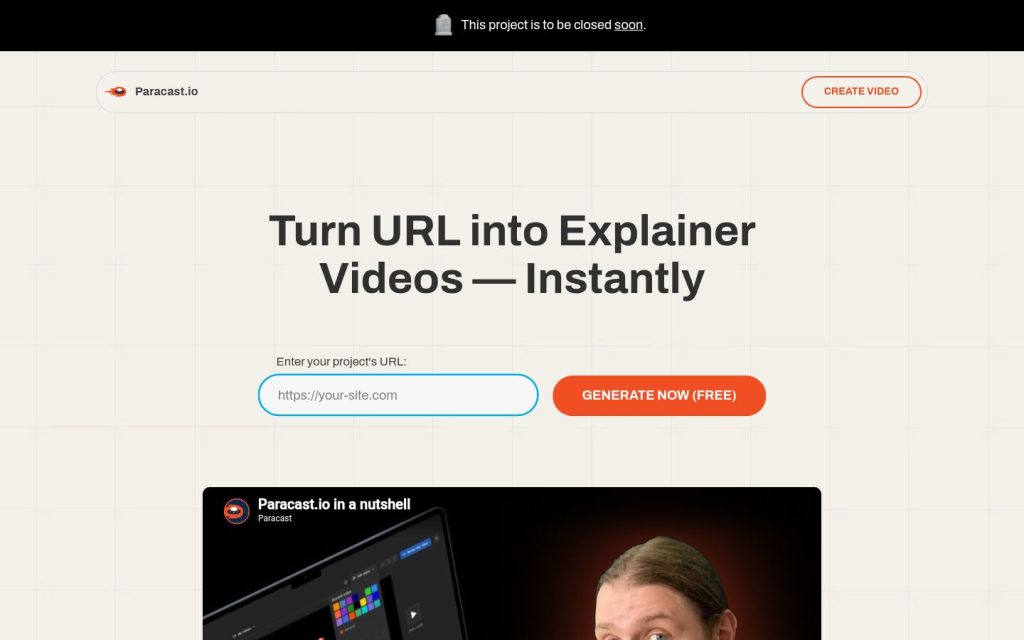 The paracast.io website